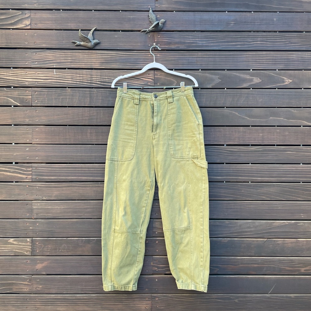Alex Mill Olive Utility Cargo Pants